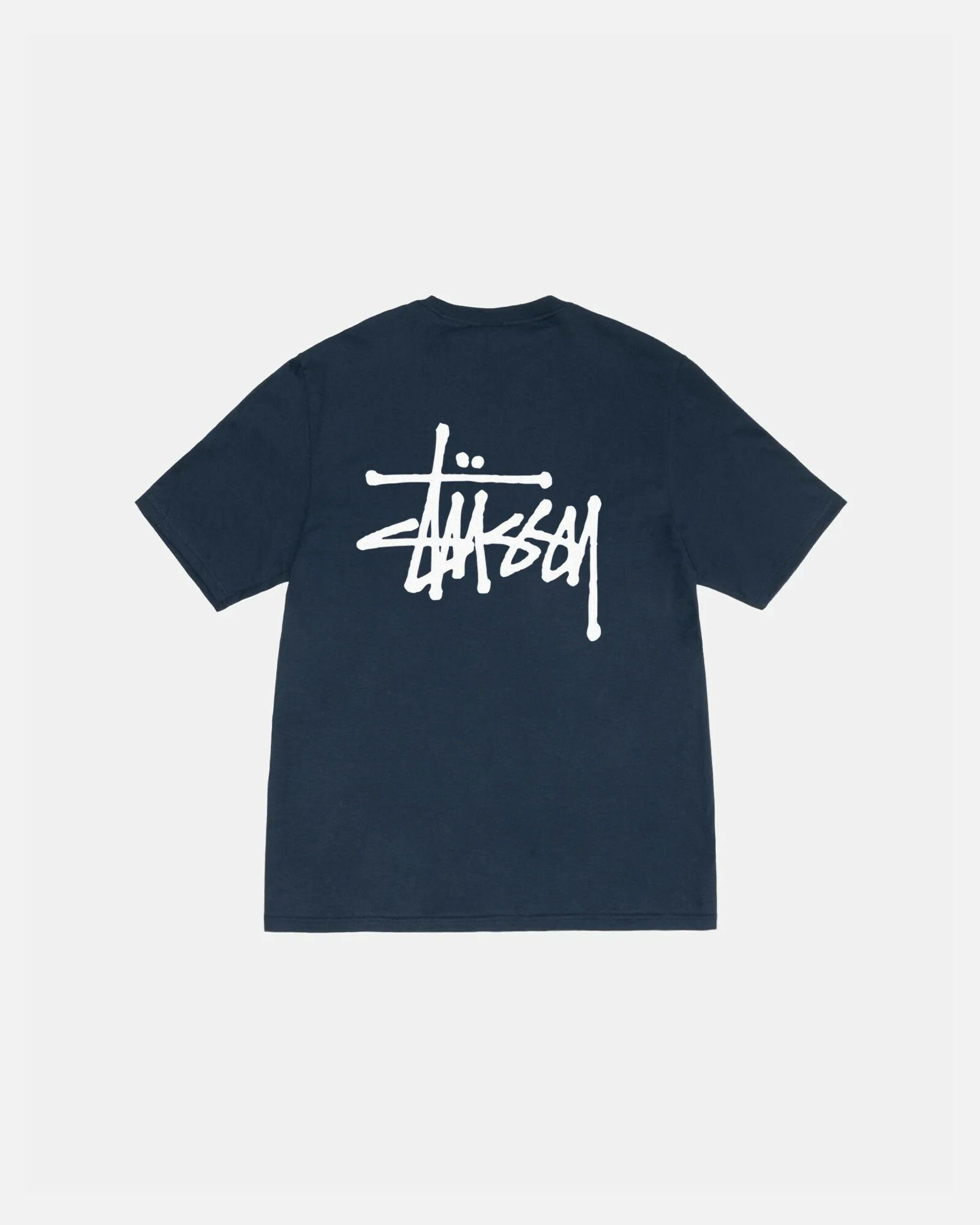 (현대Hmall) 스투시 베이직 반팔 티셔츠 네이비 1905000