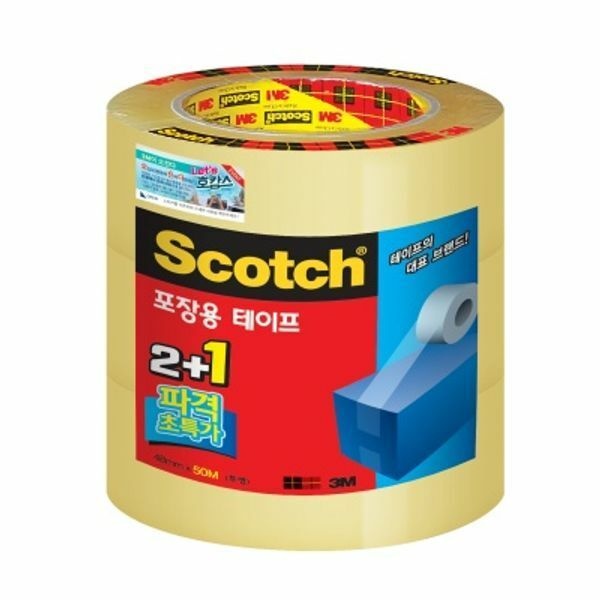(현대Hmall) 3M 스카치 포장용 박스테이프 3615R-2 00031706