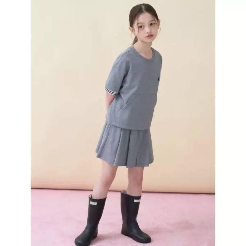 BEANPOLE KIDS 시즌오프 여아 포켓 포인트 피케 상하 세트 - 그레이 BI6342G053 1159532