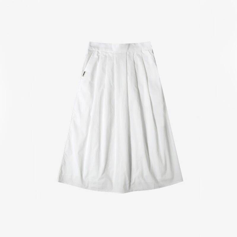 르몽생미셸 코튼 플레어 스커트 JOPELI PLEATED SKIRT_Ivory_LST_A0SK01WIV10 G4H9J2K5 Y6Z9A2B4