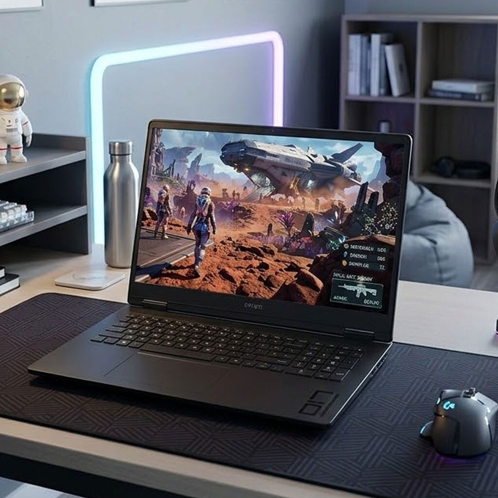 HP 라이젠5 340 RTX5060 오멘 17-db1008AX DDR5 32GB 2TB OS미포함 게이밍 가성비 대학생 노트북 ND