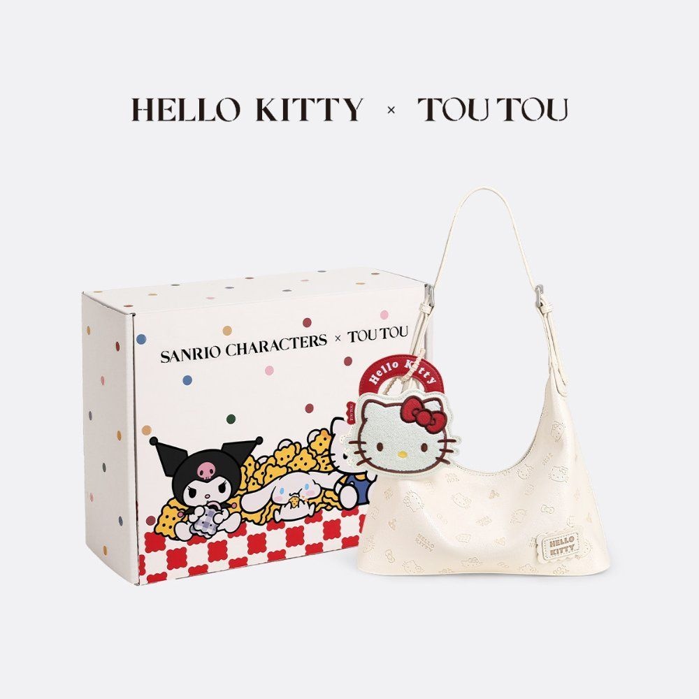 [해외] TOUTOU 헬로키티 토트백 크로스바디백 - 화이트 TT25DC41258 5/31 발매