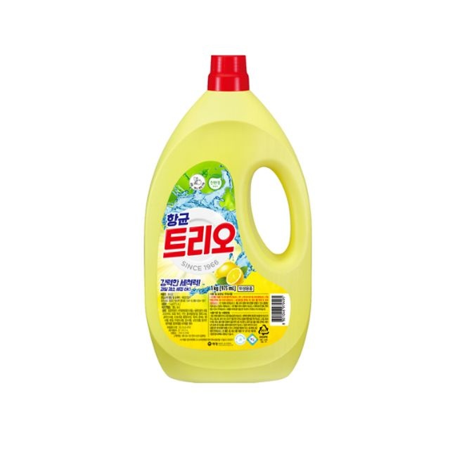 트리오 애경 항균 트리오 1kgx12개 주방세제