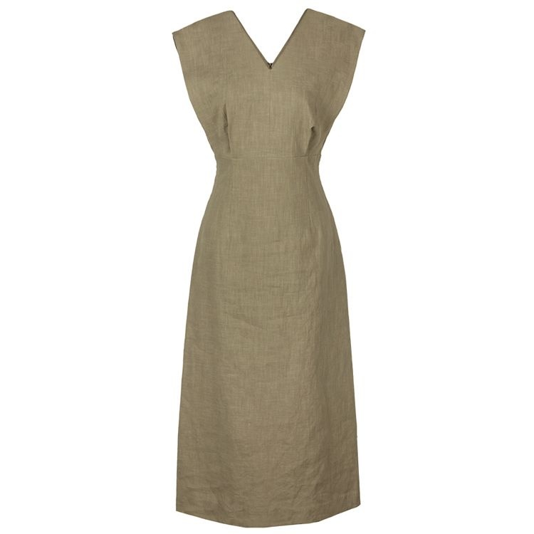 [롯데백화점] 파슨스 Linen Rinda Dress (PW2Q6OP08)