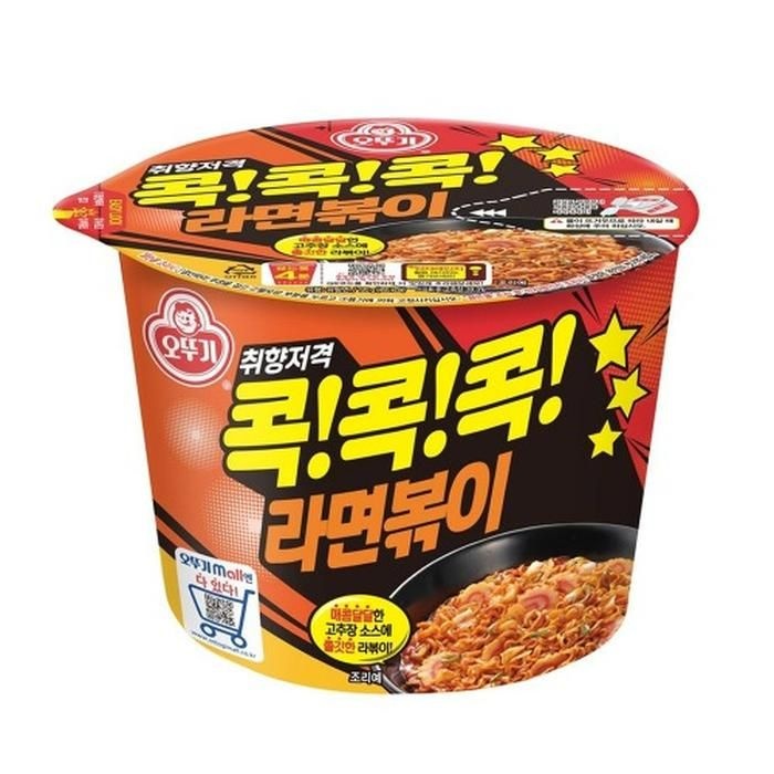 큰컵라면 오뚜기 콕콕콕 라면볶이 120g 24개