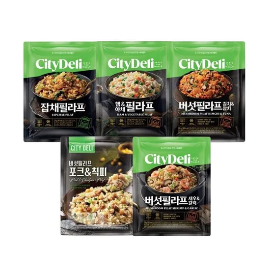 [APP전용] 시티델리 볶음밥 10+3봉 외 (김치/포크/새우/햄야채/잡채)