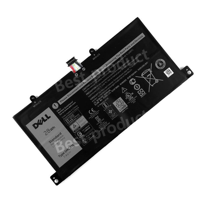 [해외] Dell 델 래티튜드 11 5175 도킹 키보드 노트북 배터리 1MCXM G3JJT 28Wh 7.6V