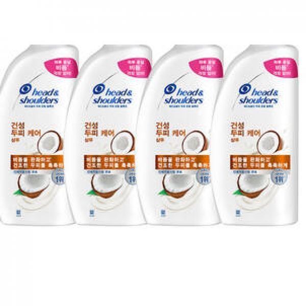 헤드앤숄더 건성 두피 케어 약산성 두피 샴푸 800ml 4개