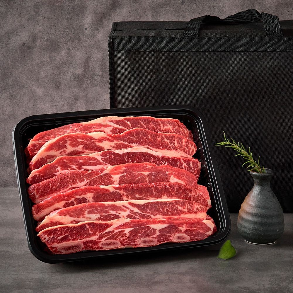 블랙앵거스 LA갈비 2.4kg 선물세트