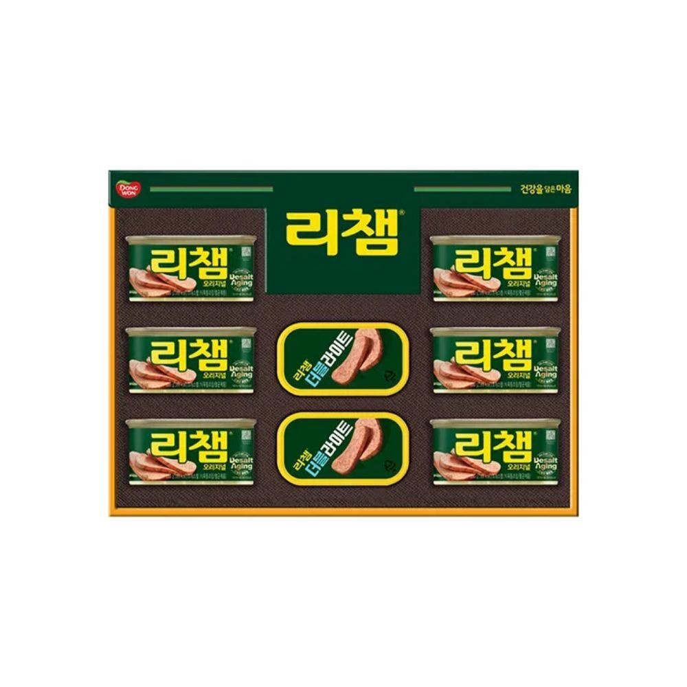 가성비선물세트 명절선물 리챔 M8호 쇼핑백포함 거래처 알찬구성
