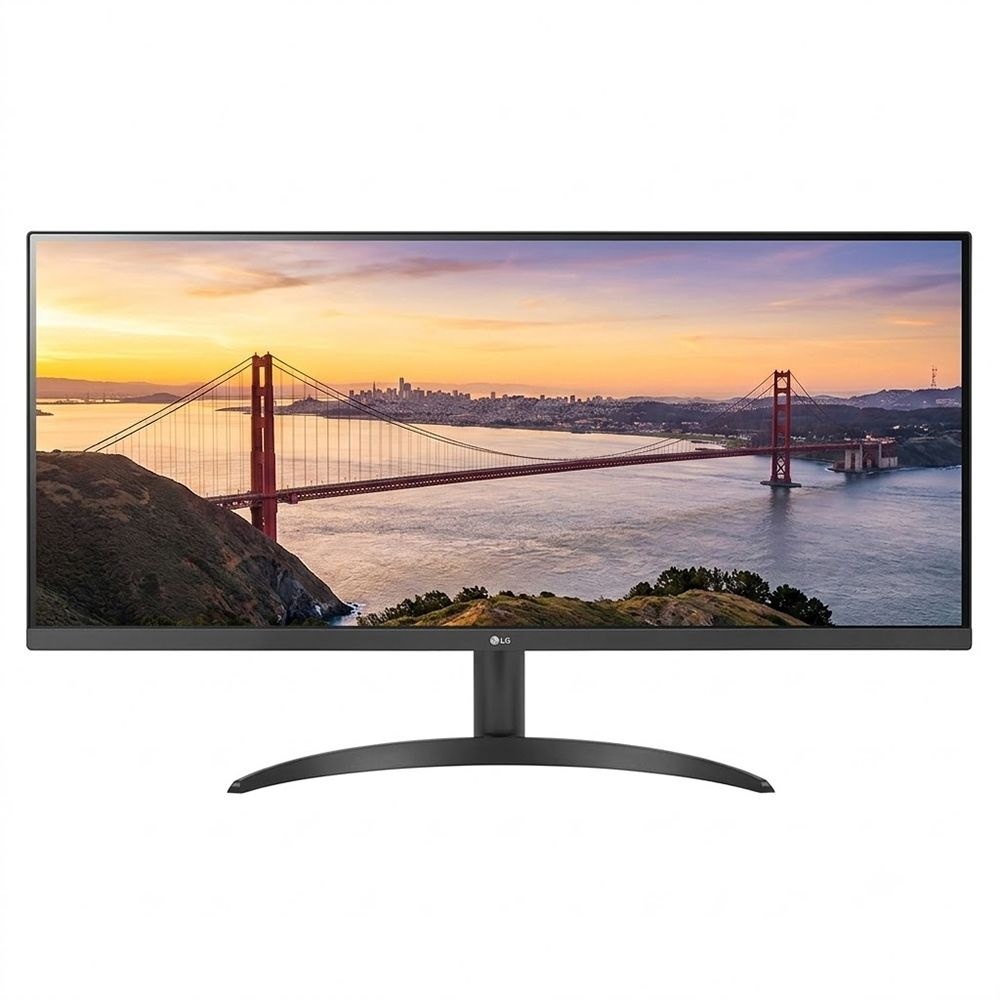 [중고] LG전자 울트라와이드 34WP500 IPS 광시야각 34인치 WFHD 울트라와이드 모니터 HDMI 지원 B급