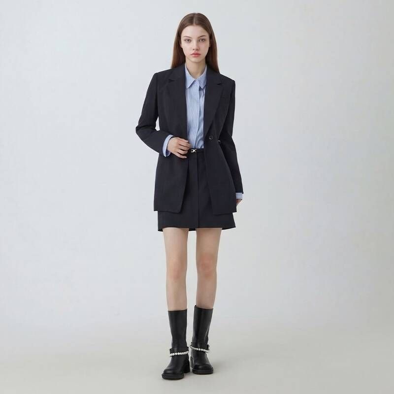 에고이스트 투웨이 지퍼 벨트 미니 스커트 ES2WS360 L7M3N8P1 W6X9Y2Z4