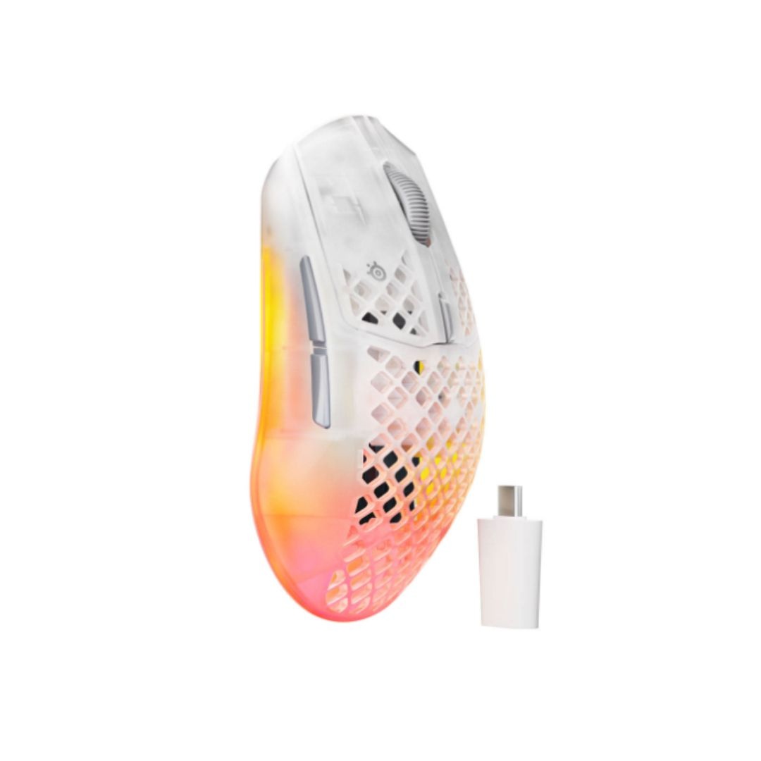 스틸시리즈 Aerox3 Gen2 무선 게이밍 마우스 고스트