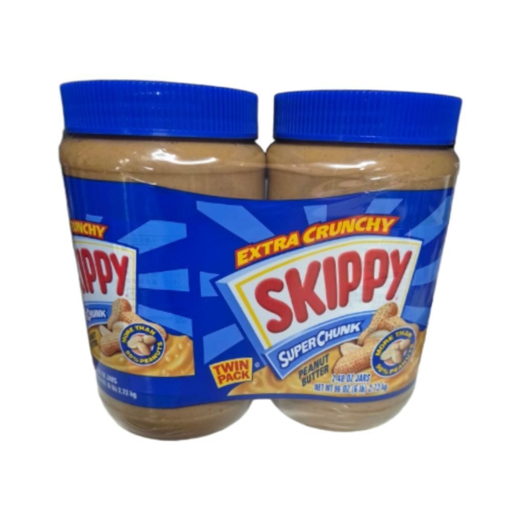 스키피 크런치 땅콩버터 1.36kg x 2개