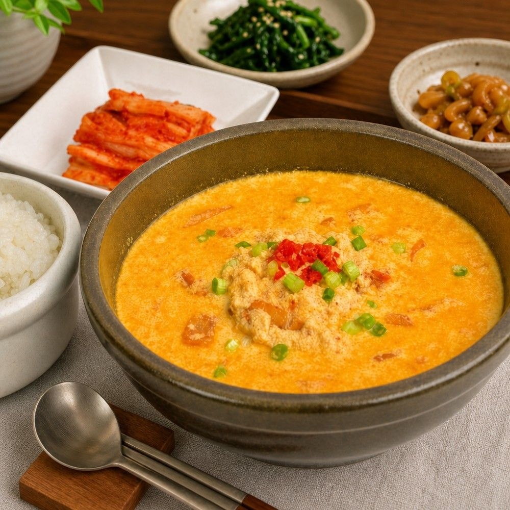 [20%쿠폰가 1팩 3,190원] 진한 고소함 황해도식 김치 콩비지찌개 500g5팩