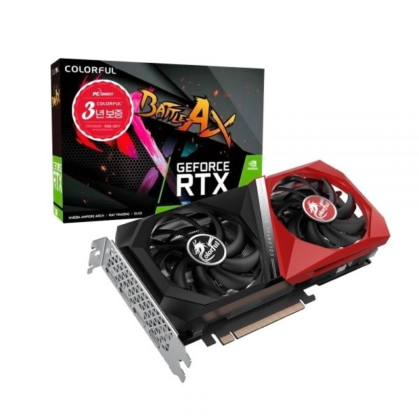 Colorful RTX 3050 토마호크 DUO V2 D6 8GB 피씨디