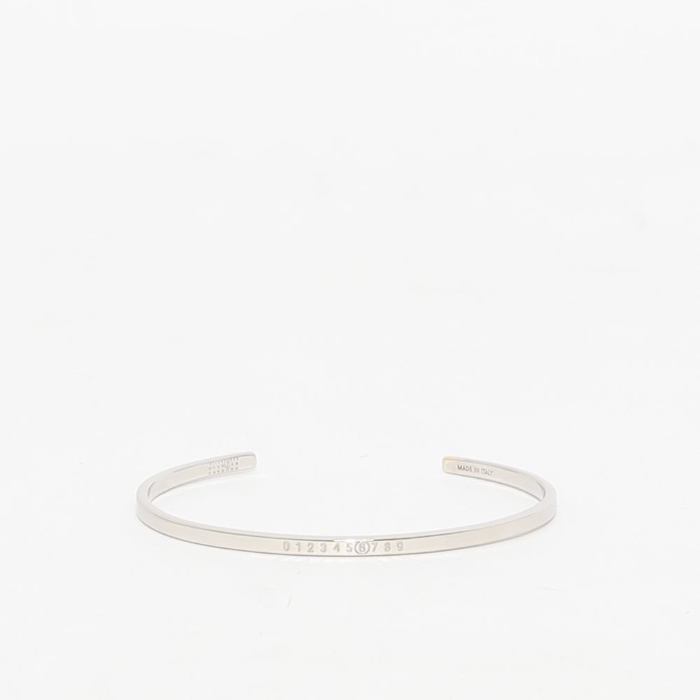 마르지엘라 26FW MM6 넘버링 뉴메릭 시그니처 커브 공용 팔찌 SM7UY0054 SV0310 951