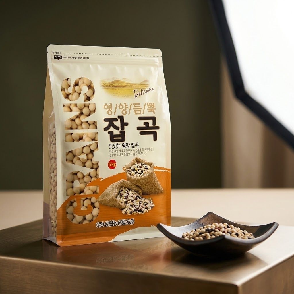 국산 된장 청국장 백태 삼원농산 메주콩 5kg