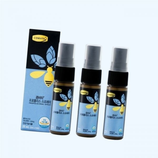 콤비타 (쿨민트로젠지 12개입 ) 프로폴리스 스프레이 20ml 3+1개 세트 5060457