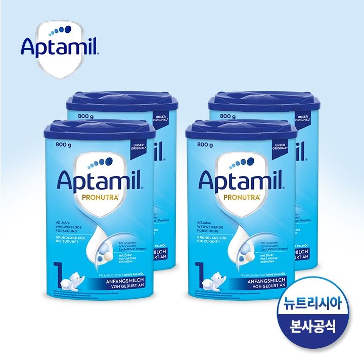[소비기한임박] 압타밀 프로누트라 어드밴스 1단계 800g x 4통 세트