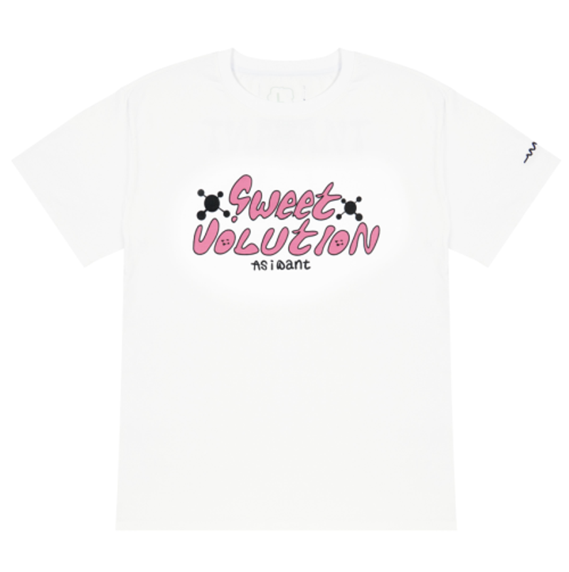 ASIWANT 스윗볼루션 티셔츠 화이트 1961598