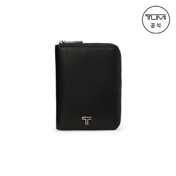 [TUMI KOREA] 벨덴 지퍼 어라운드 여권 케이스 블랙/건메탈_0197129DGM