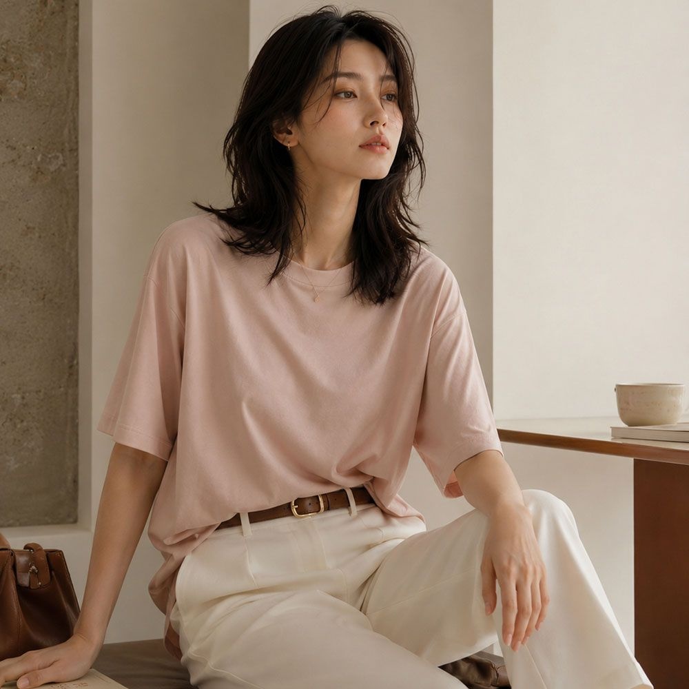 NOA 바이브 오버핏 반팔 (7COLOR)