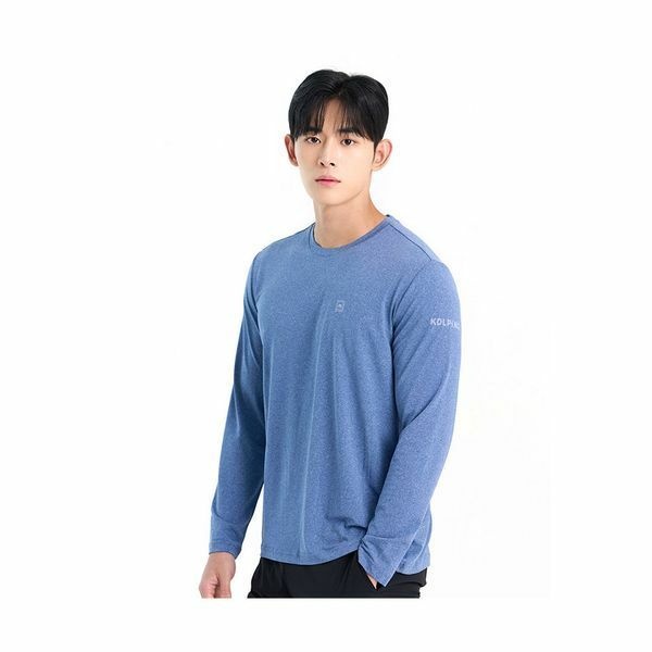 (현대Hmall) [하프클럽/콜핑]콜핑 2201TK449M 긴팔 기본 운동복 남성 등산 라운드 티셔츠
