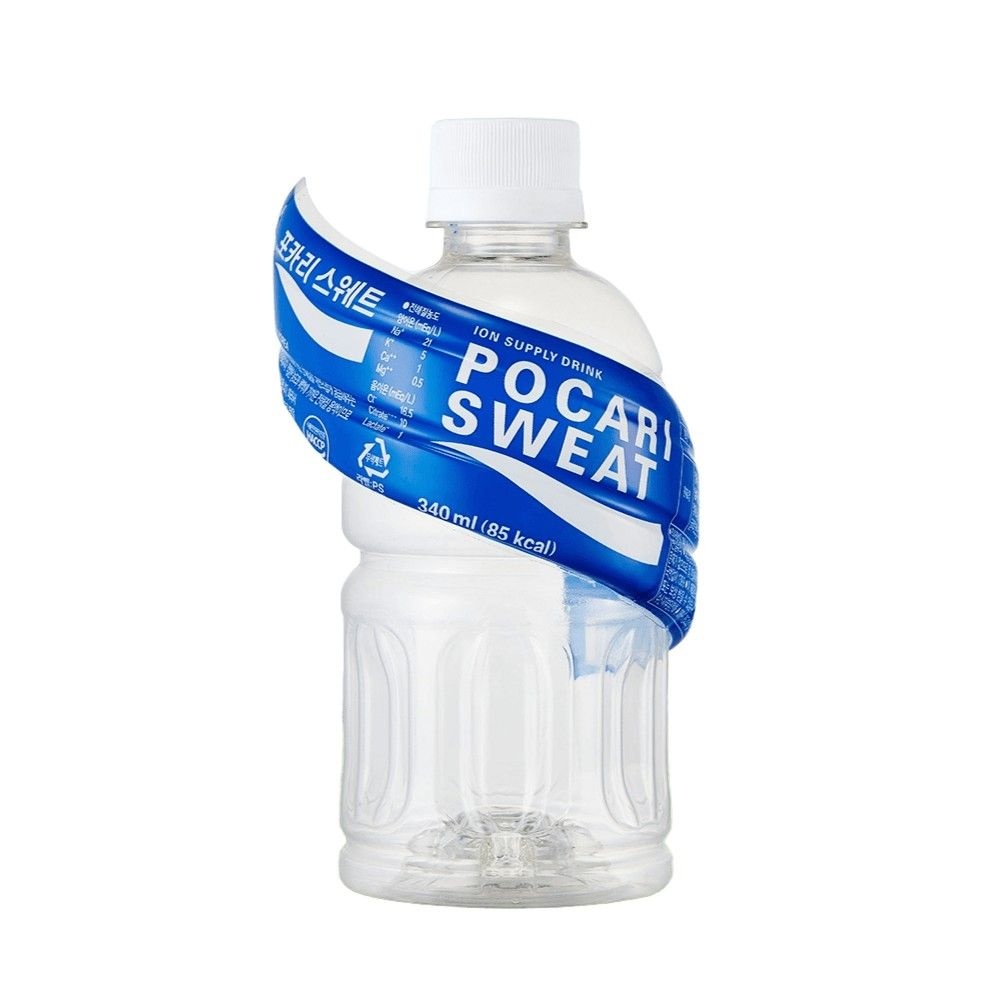 포카리스웨트 무라벨 340ml x 20입 1박스 이온음료
