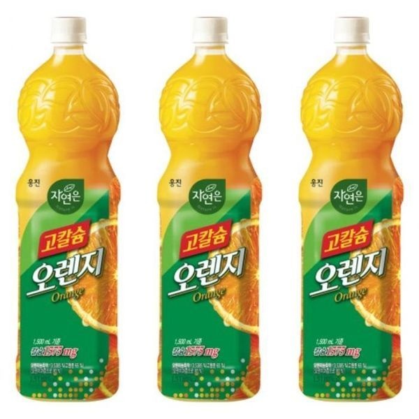 [하프클럽]웅진 자연은 고칼슘 오렌지 1.5L x 12PET