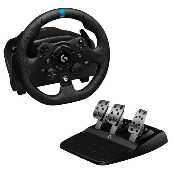 [해외] COMOBELIEF Logitech 로지텍 G923 스티어링 휠 Xbox 시리즈 X S One PC 호환 TRUEFORCE 포스 피드백 반응형 페달 런치 컨트롤 가