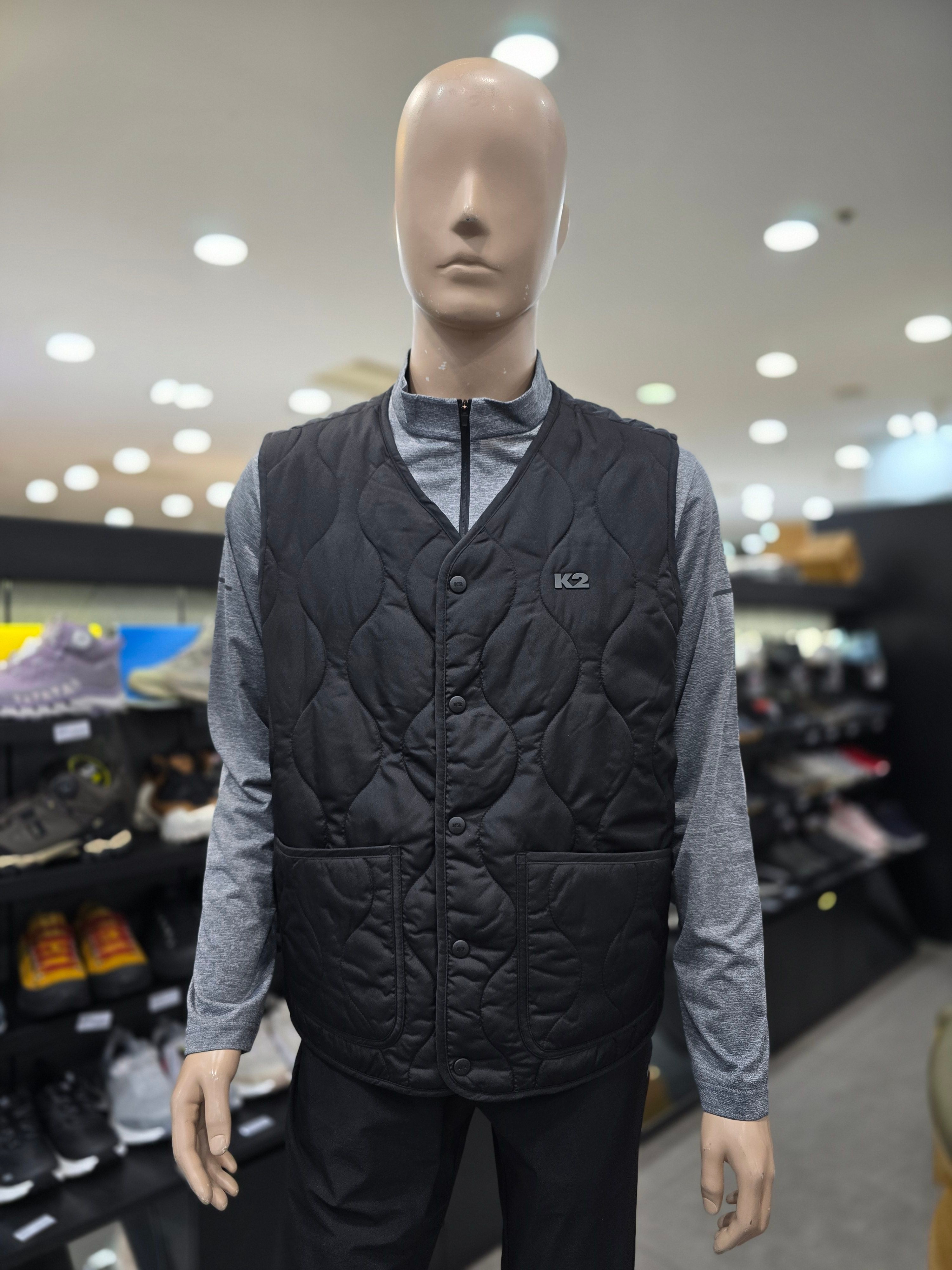 K2 남성 간절기 경량 패딩 다운 베스트 KMP25681 Z1 632556