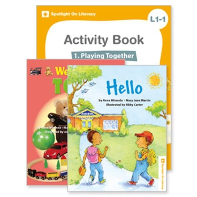 Bricks(사회평론) Spotlight On Literacy Level 1-1 Play Together 세트