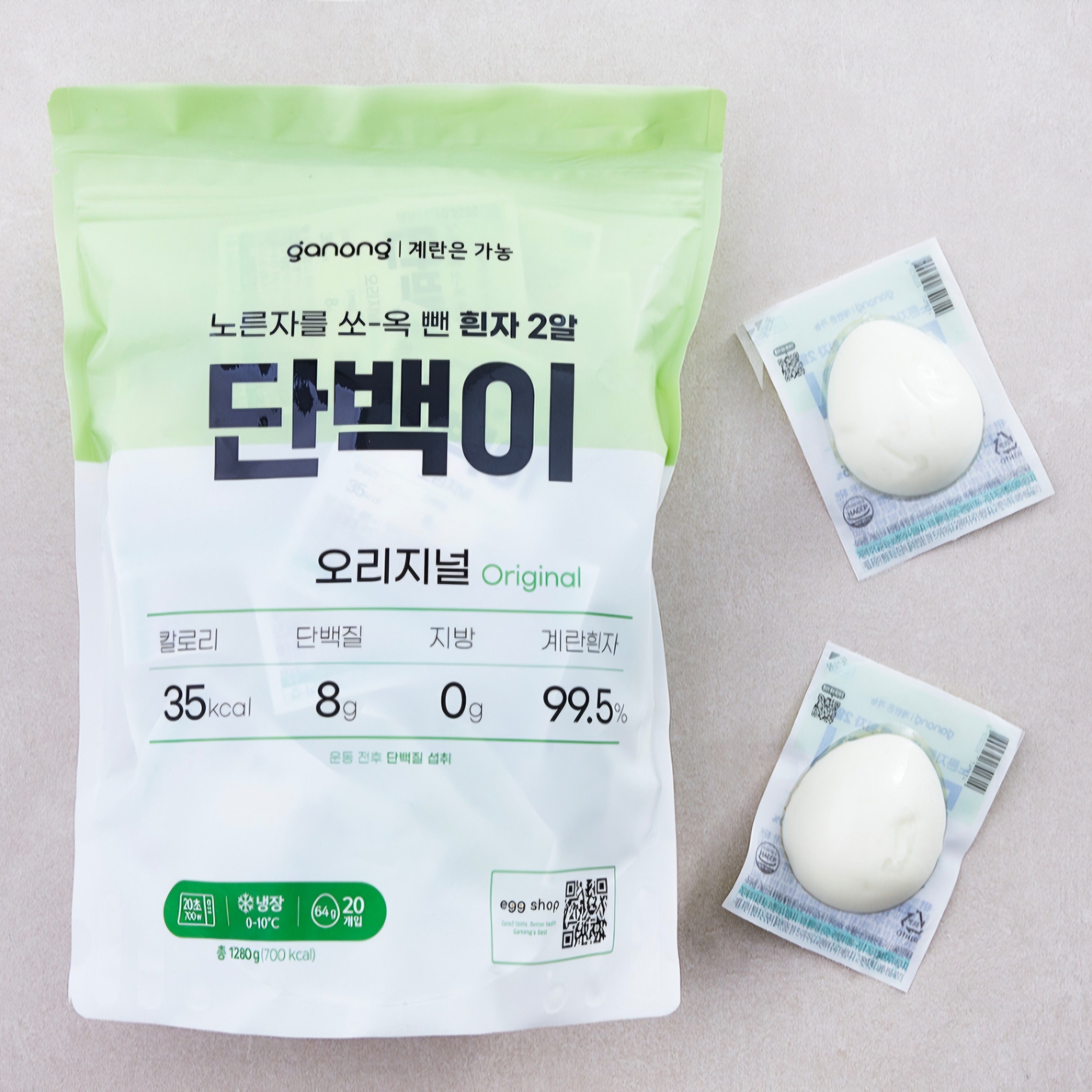 가농 단백이 오리지널, 20입, 1.28kg, 1팩n