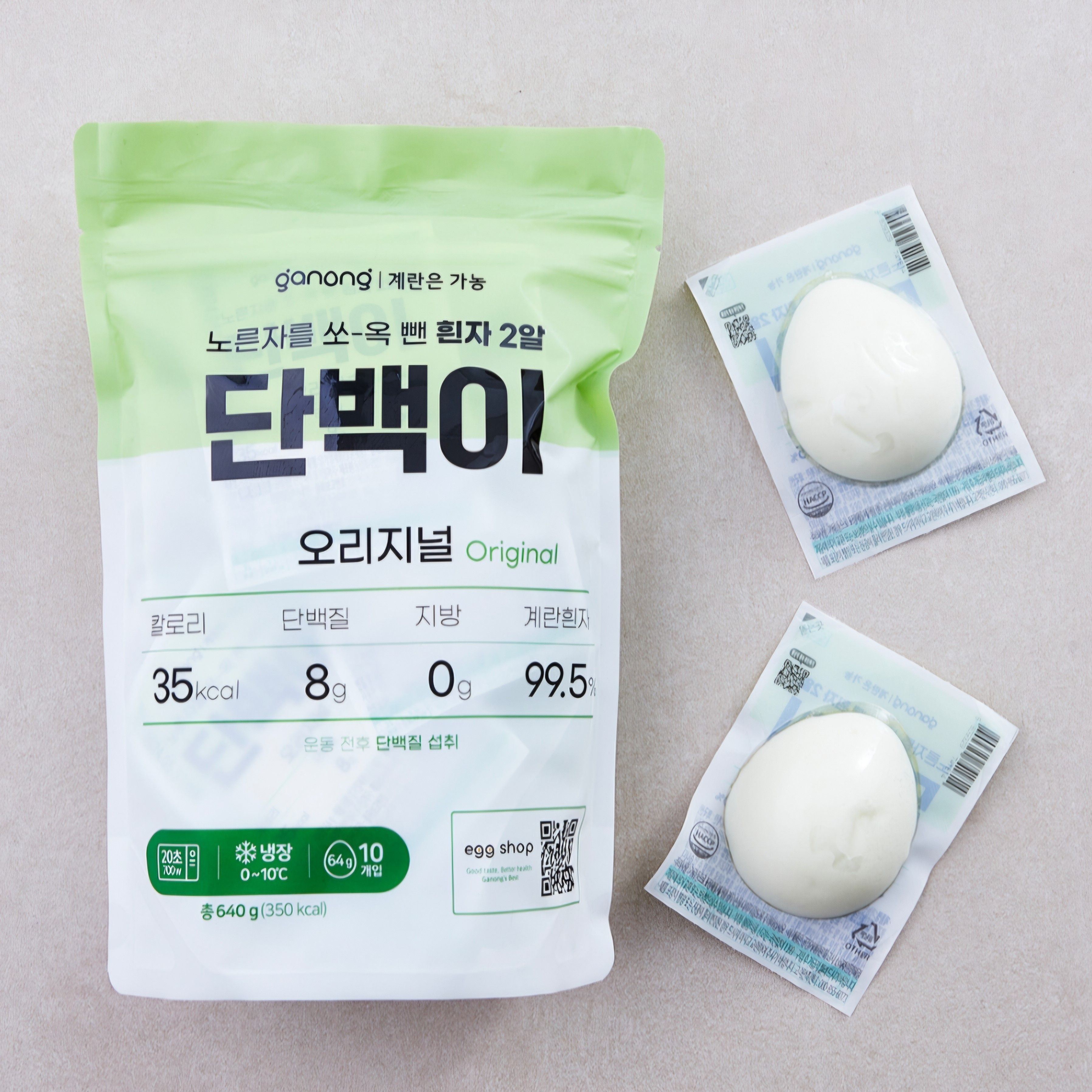 가농 단백이 오리지널, 10입, 640g, 1팩n