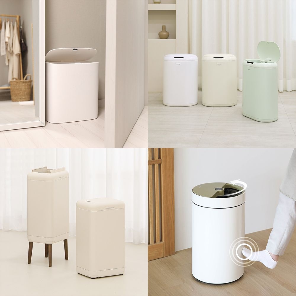 [무아스] 스마트 자동센서 휴지통 냄새차단 쓰레기통 11L/20L/30L