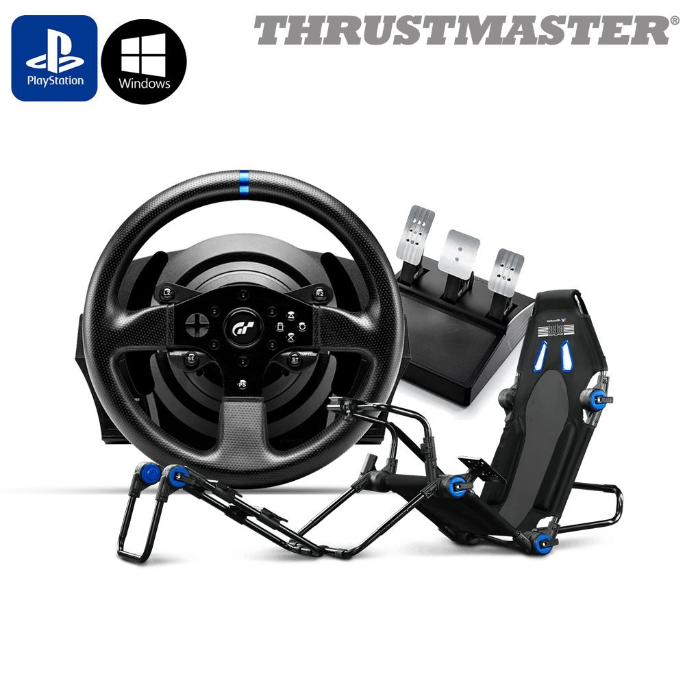 트러스트마스터 T300RS GT 레이싱휠, NLR-S025 레이싱시트 패키지 (PS5/PC)