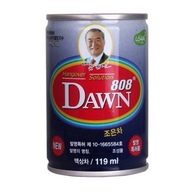 여명808 119mlX15캔 해소 모닝케어 해장 헛개수
