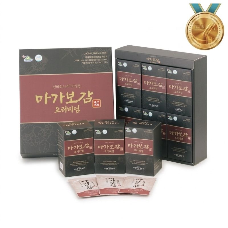 마가보감 프리미엄 60ml X 60포 1박스 울등도 마가목 엉겅퀴 부모님선물