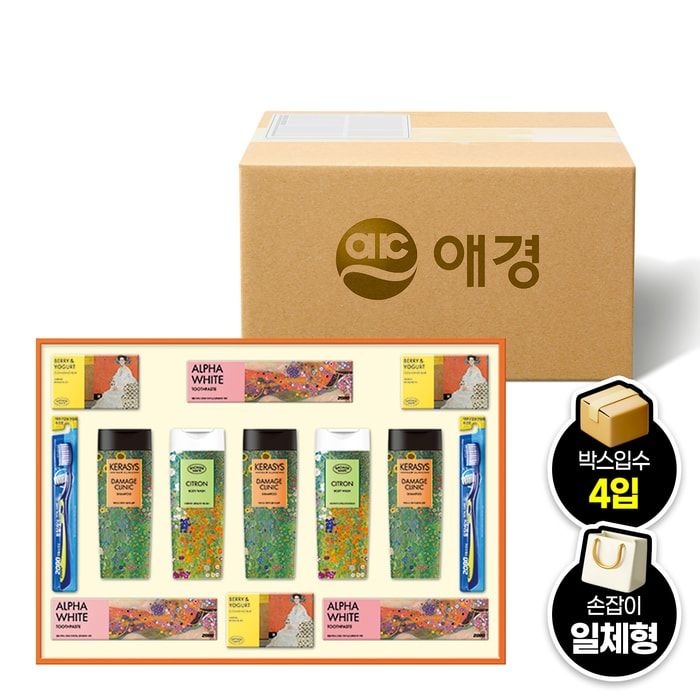 애경 명절선물세트 고운 3호x4세트