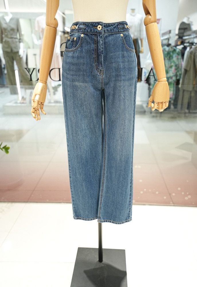 BCBG 골드장식 데님 팬츠 B5B3P350