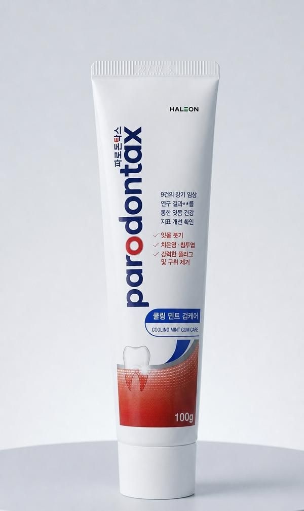 파로돈탁스 쿨링 민트 검케어 치약 100g 6개