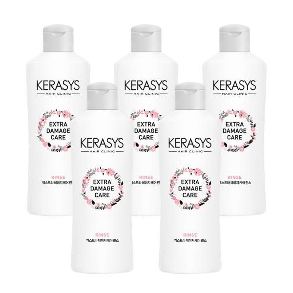 애경 케라시스 엑스트라 데미지 케어 린스 180ml x 5개 -