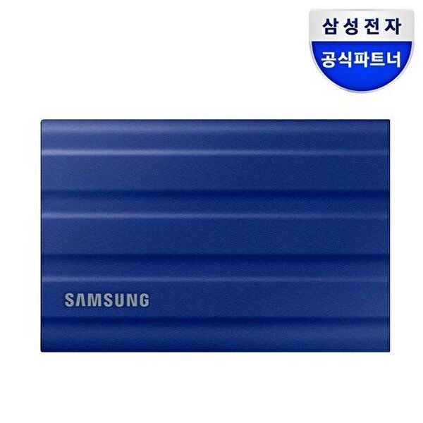 삼성전자 [삼성전자]삼성전자 포터블 외장SSD T7 Shield 2TB 블루 +파우치