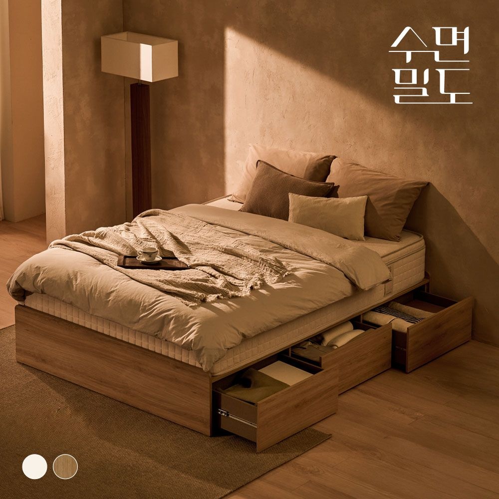 [입점특가] 허리 디스크 환자가 만든 수납 침대 프레임