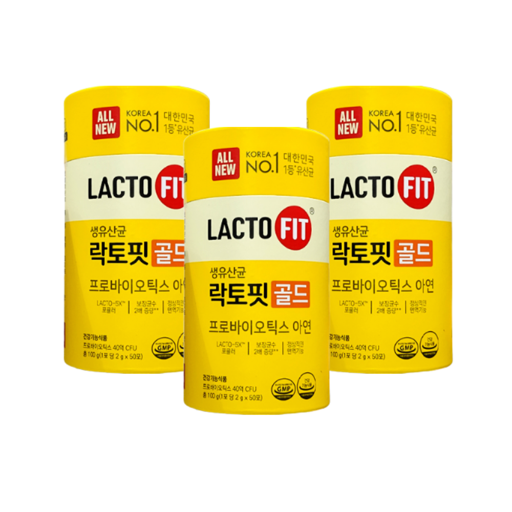 락토핏 골드 2g x 50포 3개  NEW 시즌4