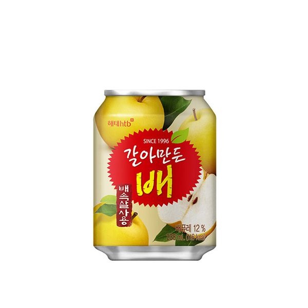 [롯데백화점] 해태음료 갈아만든배 238ml 12개