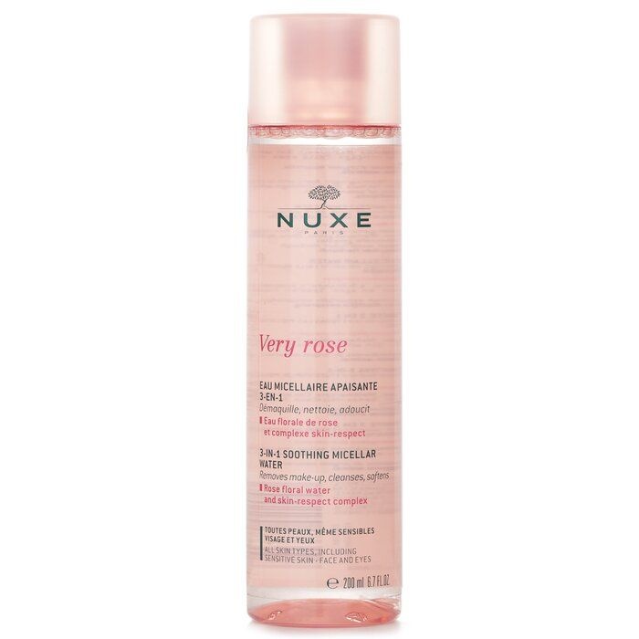 [해외] 눅스 베리 로즈 3 인 1 수딩 미셀라 워터 200ml
