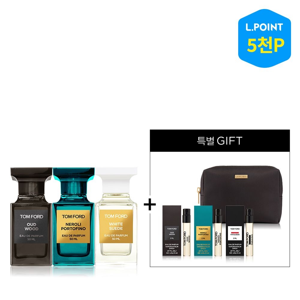 [롯데백화점] 톰포드 뷰티 [8적립] BEST EDP(오드우드/화이트스웨이드/네롤리)50ML (+ L.POINT 5천점) LE1222258354