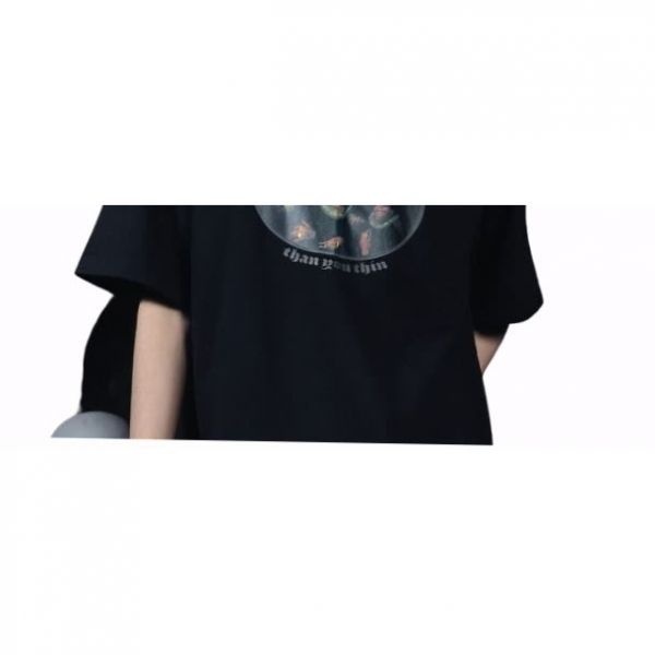 [매장정품] 꼼파뇨 후이스 워스 반팔티 블랙 QHMPRUD G9AU1AF 2135432